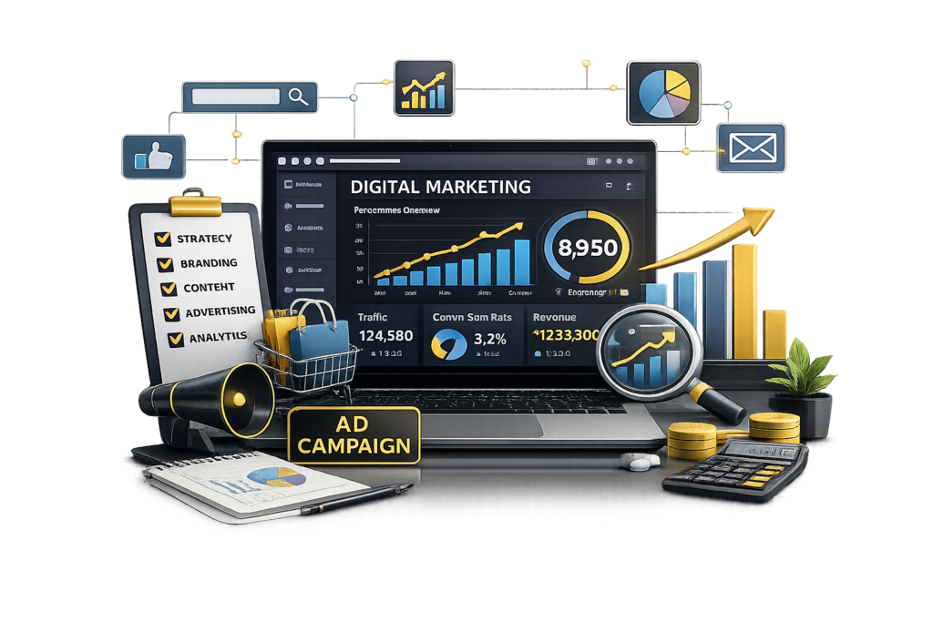 Digital marketing services at PixelNex Digital